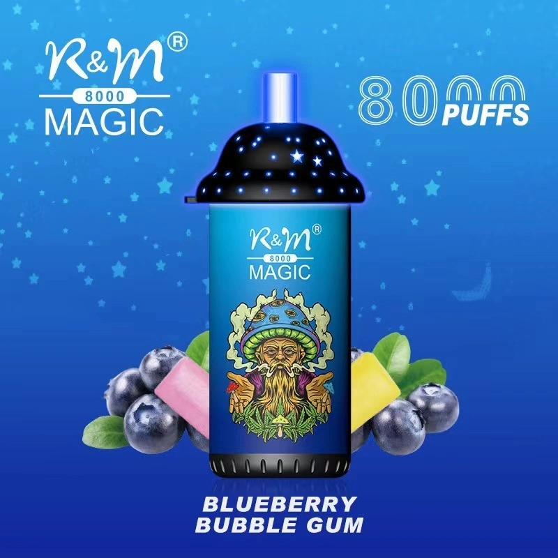 Populares e cigarros Vape descartáveis R &amp; M Magic 8000 Puff mais sabor, preço de venda por grosso