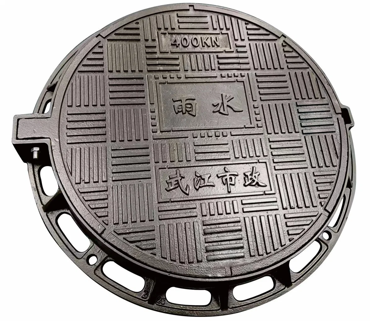 Cast Iron Manhole Cover for Euro Market with ISO Certificate E600 Standard