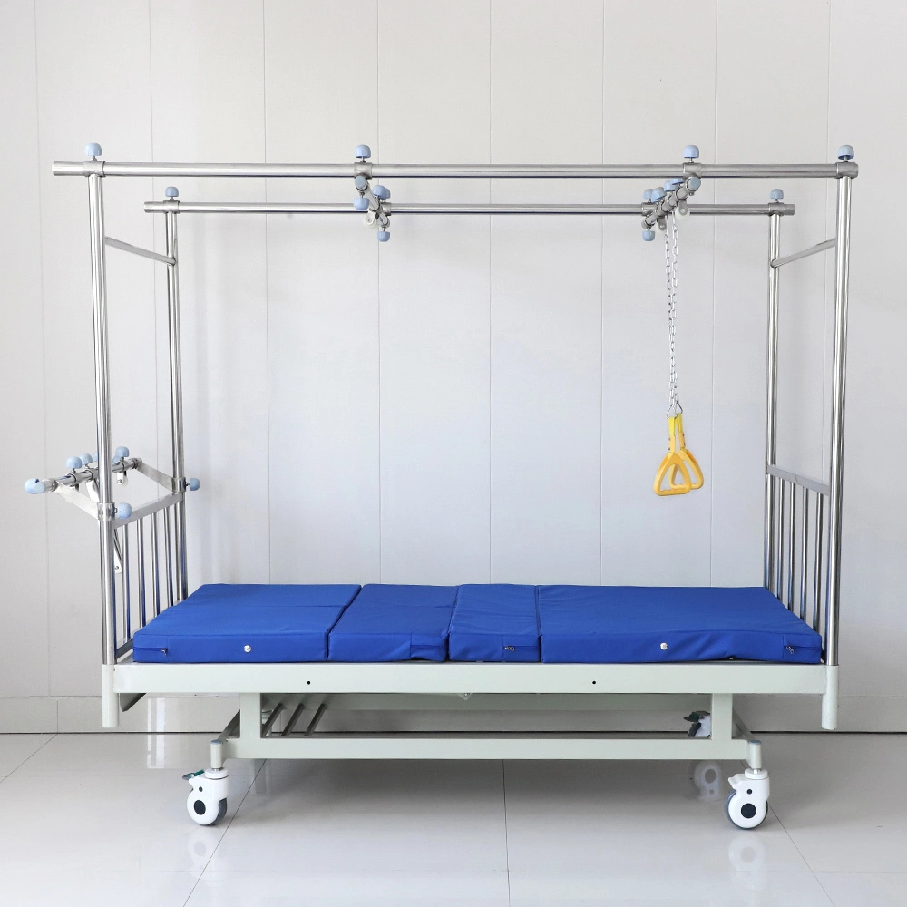 Tri-Functional Gantry Traction Orthopaedic Nursing Bed Health Care Appliance Medical Equipment