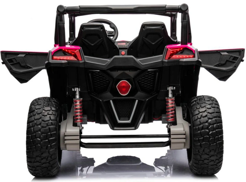 4X4 UTV 24V 2-Seater Electric Car for Big Kids Electric Ride on Toy Truck 4WD EVA Tires Wheels & Real Suspension System