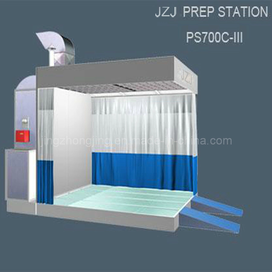 Auto Refinish Prep Station Preparation Bay Spray Booth Car Sanding Room Car Paint Prep Station