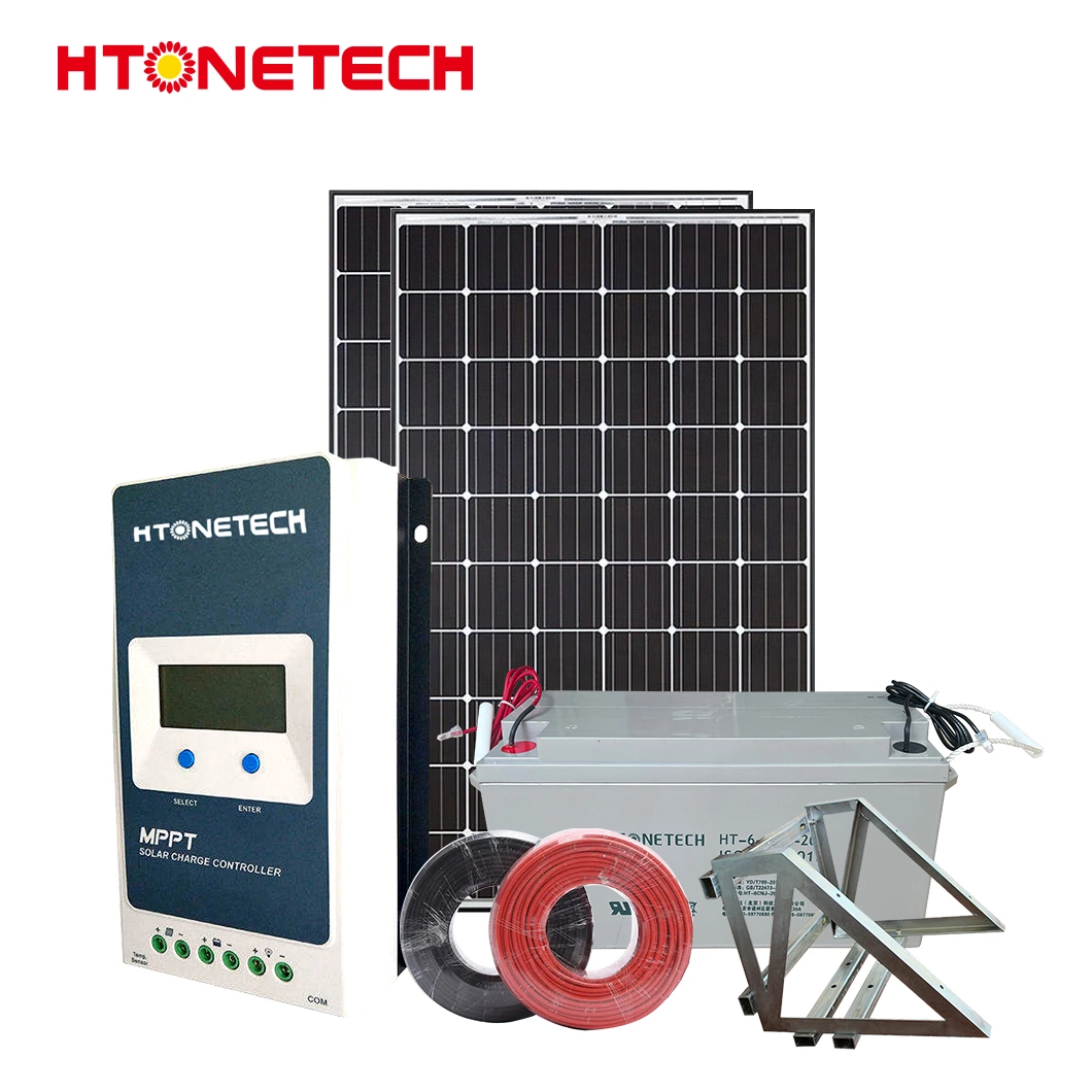 Htonetech 10kVA off Grid Solar System Lieferanten China 5kw 143kw Batterie-Backup-Solarstromsystem mit Solar-Wasserpumpe Controller