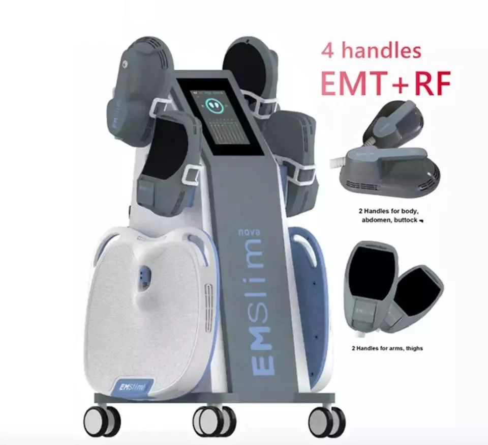 2023 Sculpt EMS Zero 4 Handles EMS Slim Neo RF Heimt for Muscle Building Loss Weight Slimming Machine