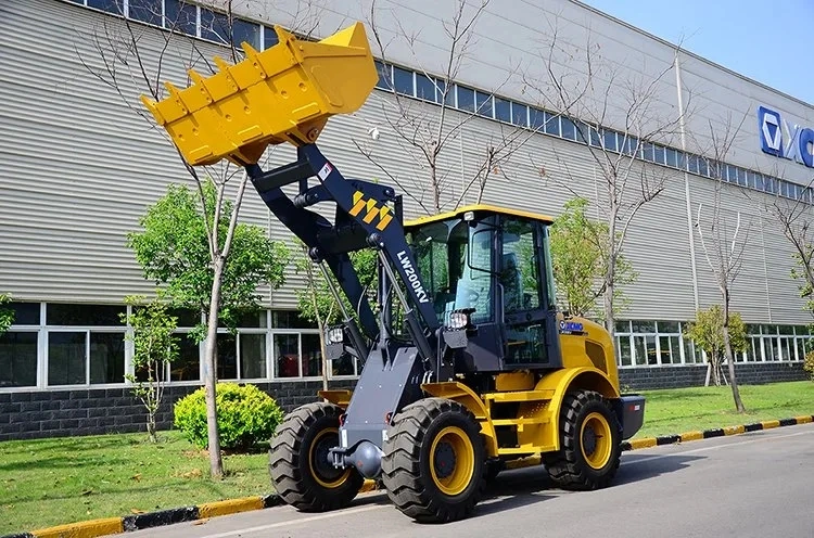 Comienzo a estrenar 2 Ton pequeña Payloader cargadora de ruedas LW200kv de front-end de ruedas Mini Loaderwith CE la EPA para la venta