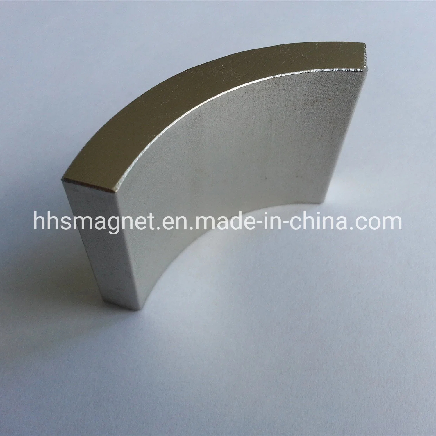 Permanent Rare Earth N35 N48 Arc Segment Shape Magnet Suitable for Motor