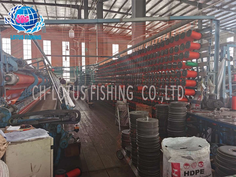 China barata buena calidad de polietileno (PE/KURALON) Multifilament tejer Red de pesca