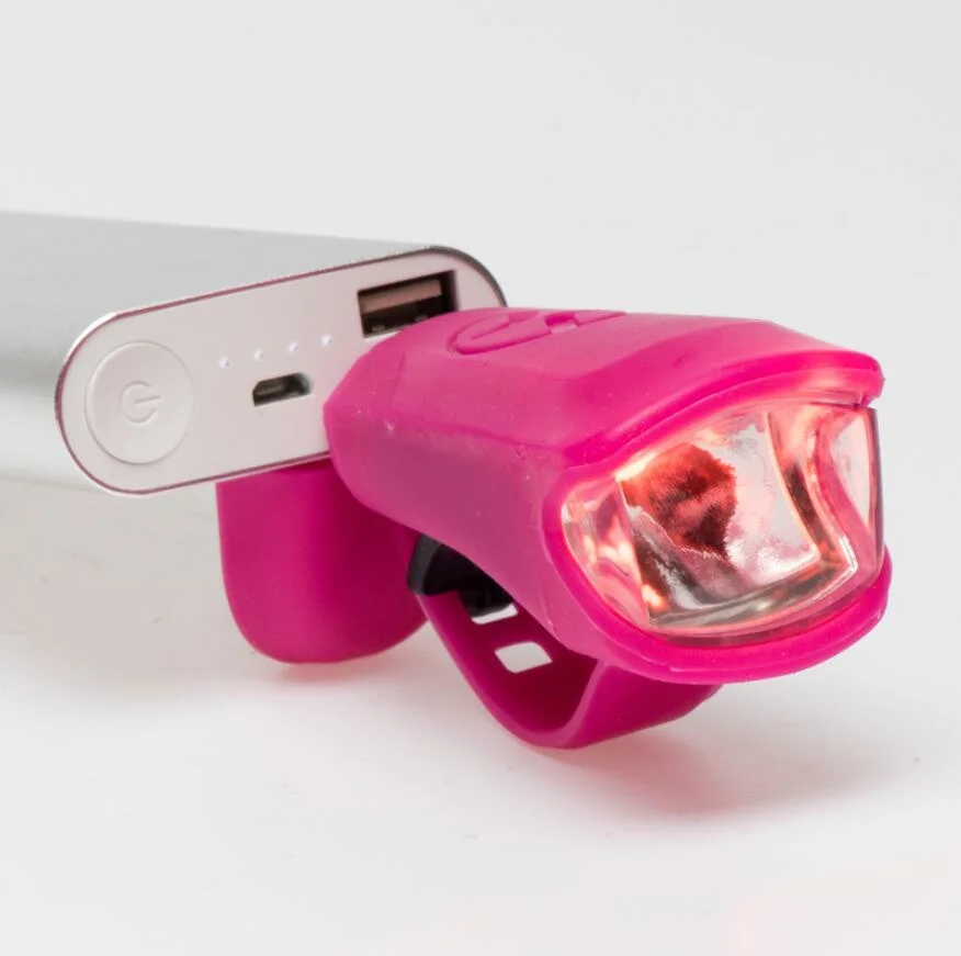 Newest 100% Silicone Bicycle LED Light