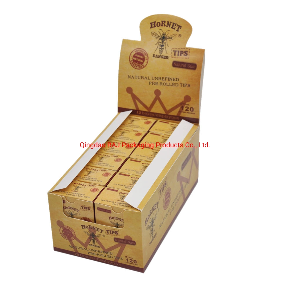 Wholesale/Supplier 8mm/7mm*18mm M W Pre Rolled Kraft Tips Cigarette Joint Filter Tobacco Rolling Papers Smoking Pre Rolled Smoking Tips