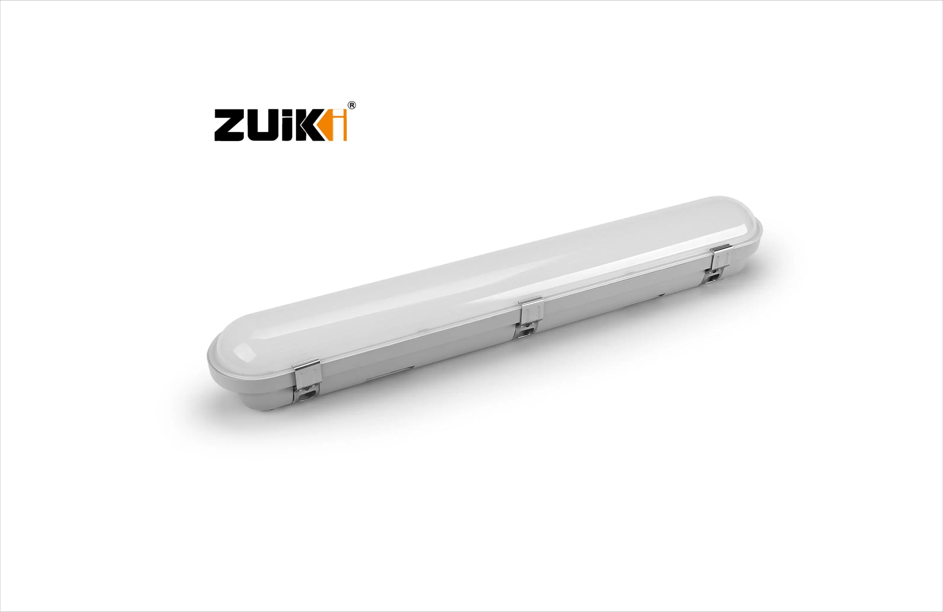 60W 4FT Corrosion Ammonia Resistant LED Linear Tri-Proof Light IP65 Waterproof Ik09 Microware Motion Sensor