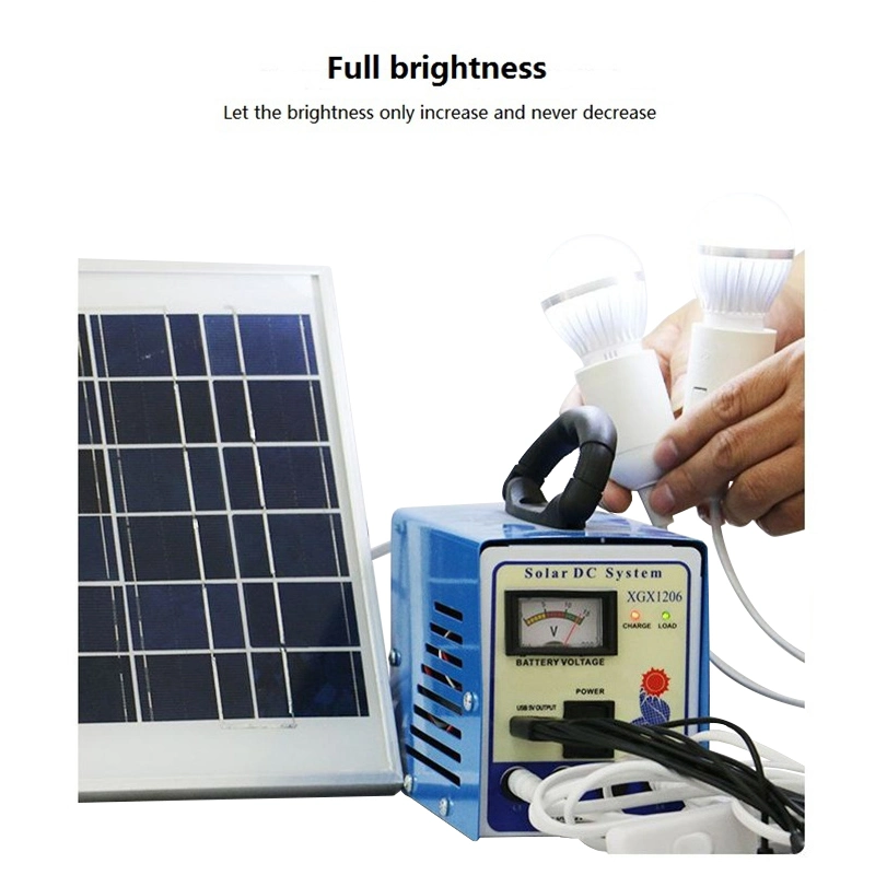 Portable Solar DC Lighting Power System