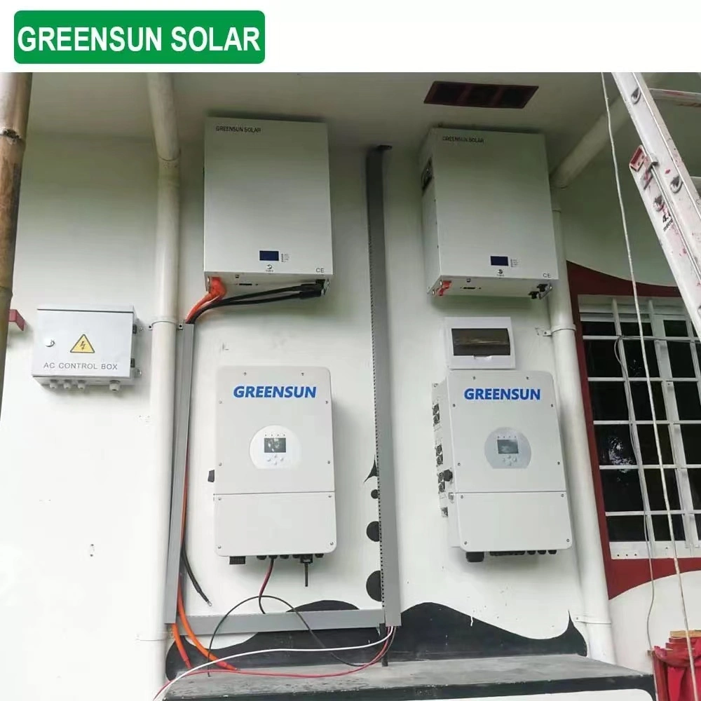 المجموعة الكاملة نظام اللوحة الشمسية الطاقة المنزلية 5 كيلو واط 8 كيلو واط 10 كيلو واط مجموعة الطاقة الشمسية المختلطة لتشغيل/إيقاف تشغيلها
