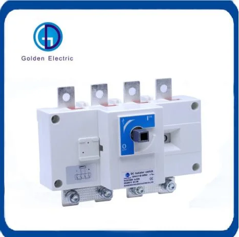 Conector de alimentação solar 630A da série Gnh19 de baixa tensão 1000V/1500V DC 4p Interruptor