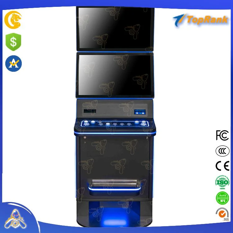 2023 Metal Multi 6 en 1 Dual Touch Pantalla Casino habilidad Juego máquina tragaperras Platinum