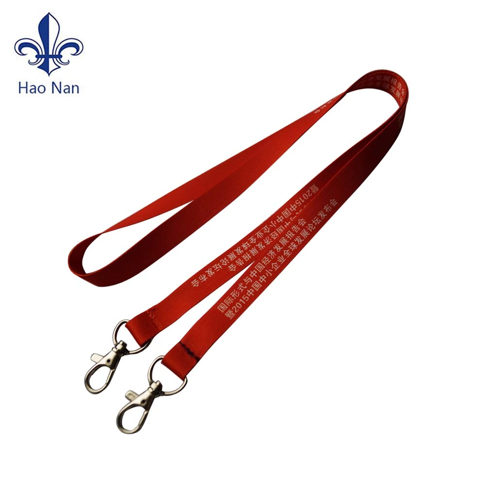 Custom Logo Pretty and Comfortable Polyester Printing LED Lanyard