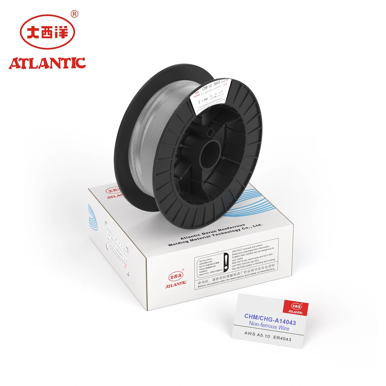 Atlantic 15kg/Spool Er4043 Non-Ferrous Welding Wire MIG Wire for Aluminum