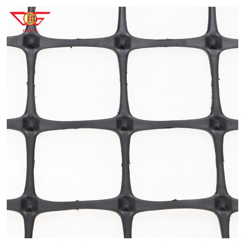 Biaxial Polypropylene Geogrid Fence Mining Reinforcement PP Plastic Net Biaxial Geogrid Sale