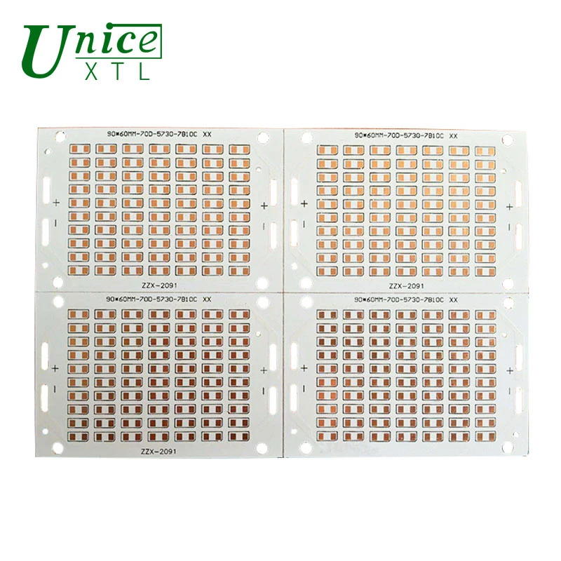 Fabricante PCB de aluminio ligero LED de una cara/doble cara