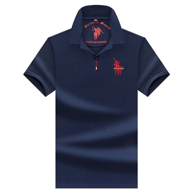 Venda por grosso de logotipo bordadas personalizados Plain Quick Dry masculina camisa Polo Golf Polo Shirts uniforme