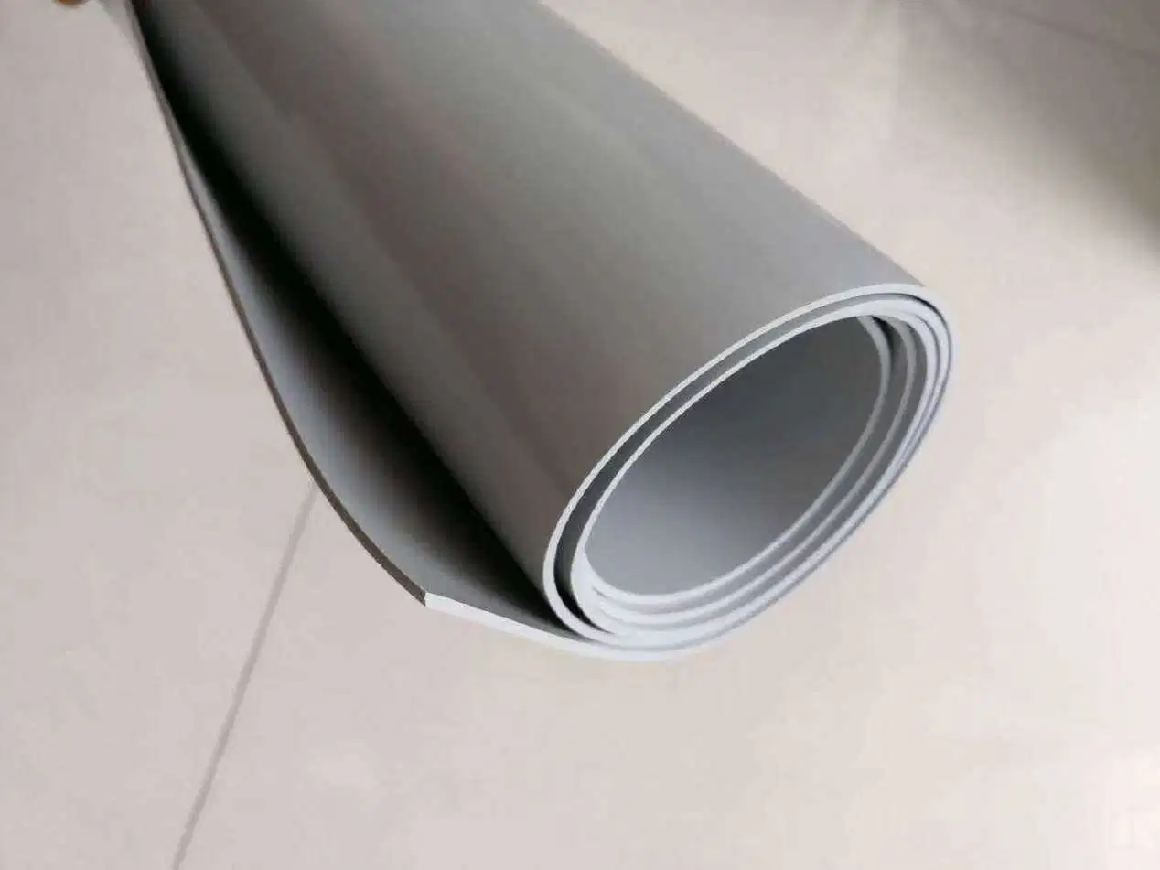 High Density PVC Waterproof Membrane Roof PVC Membrane Fiber Material