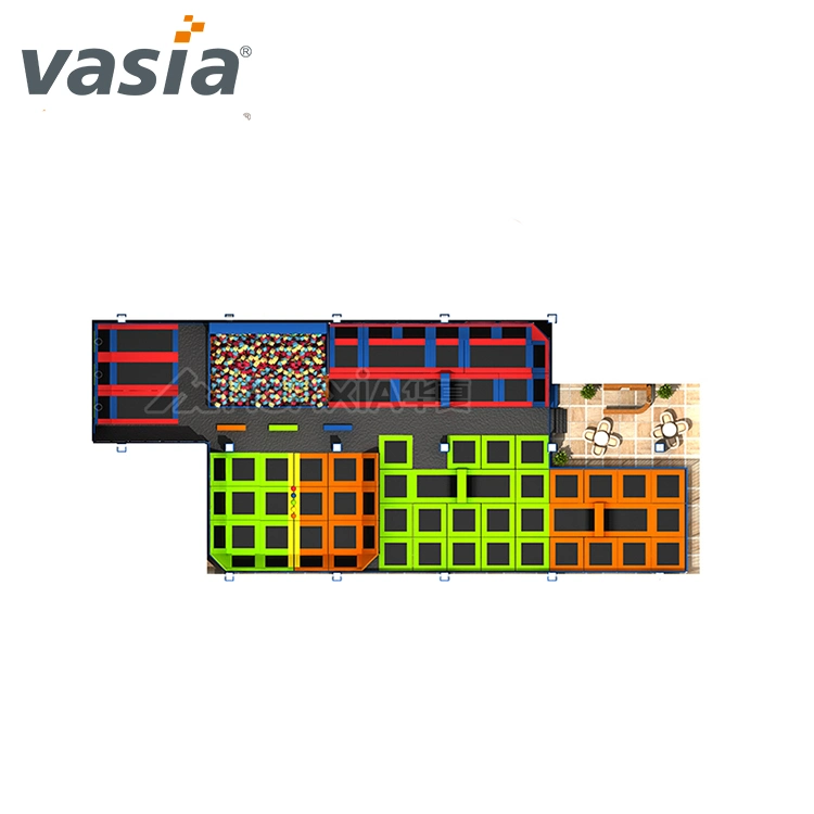 Vasia Amusement Park Equipment Factory Trampoline Park