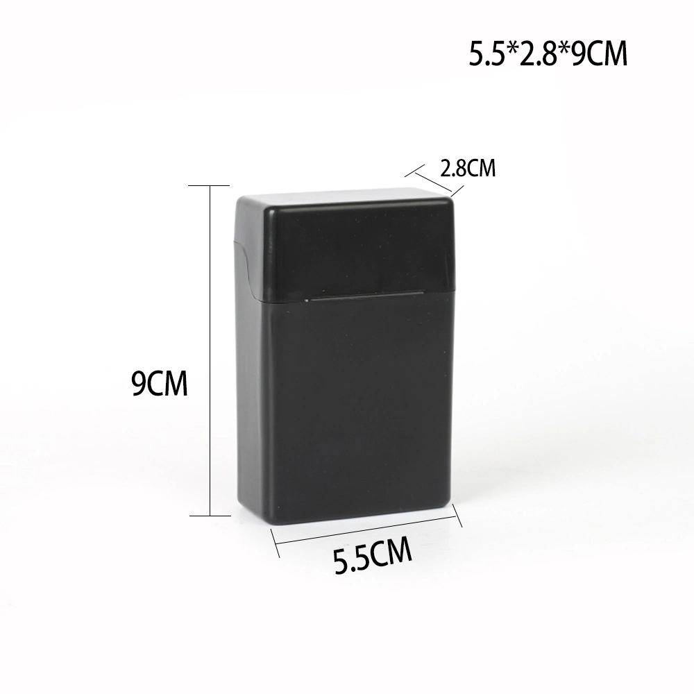Portable Black PP Cheap Wholesale/Supplier Smoking Accessories Cigarette Case