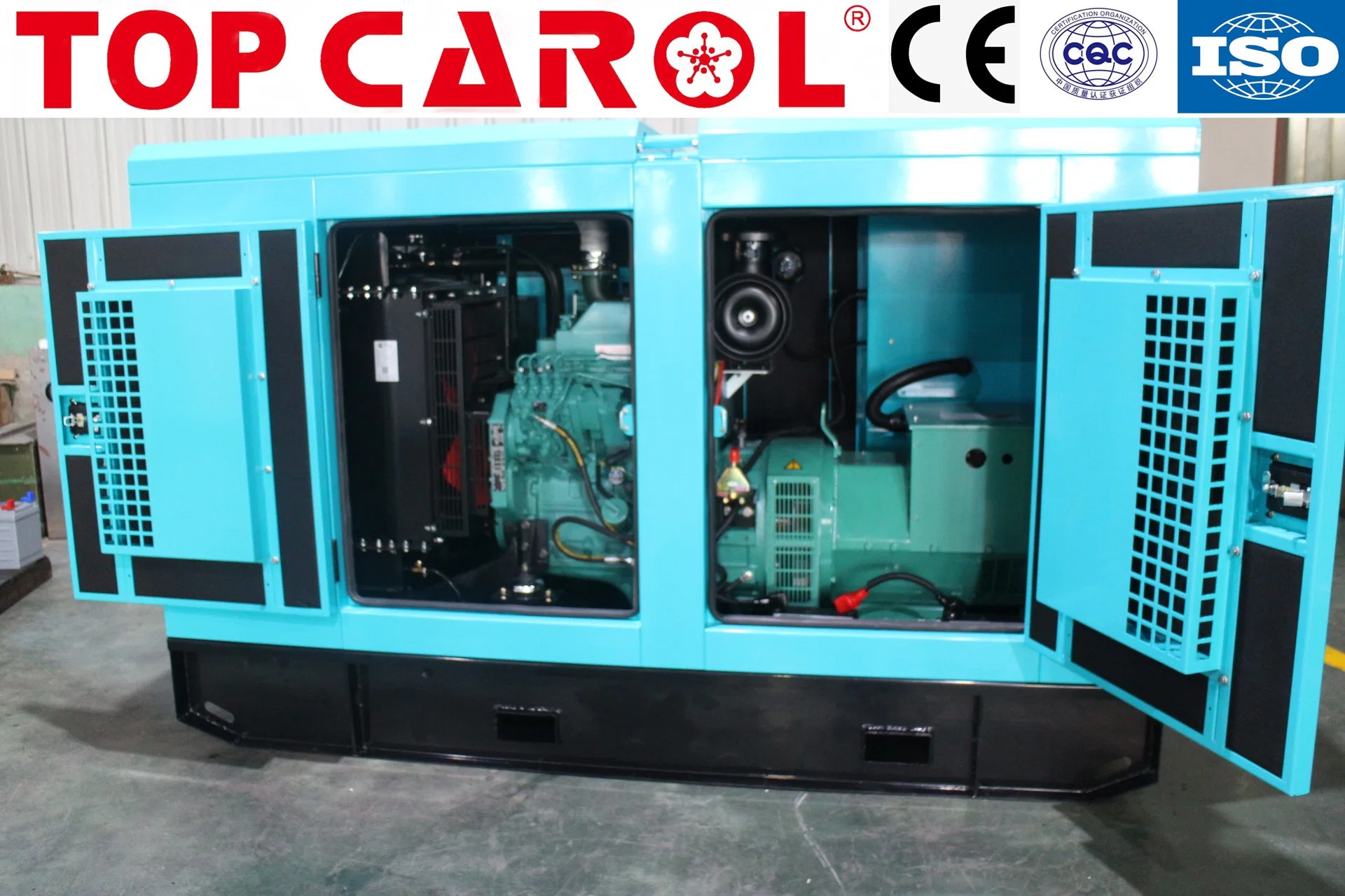 300kVA 400kVA Diesel Generator Set with Hyundai Doosan, Cummins, Deutz, Mitsubishi, Perkins Engine