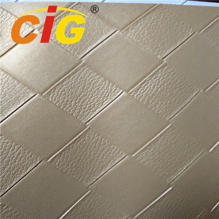 جلد صناعي مزخرف بنقوش مصنوعة من مادة PVC ومقاوم للماء مناسب للأريكة