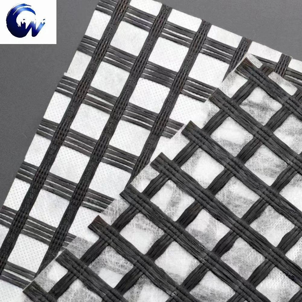 Building Material Chemical Plastic Geogrid Composite Geotextile