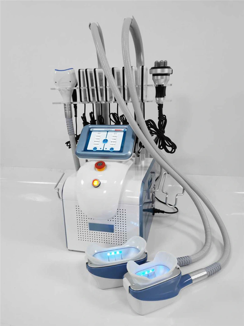 Cavitación RF portátil láser Lipo grasa Congelación criogénica 360 Cryolipolysis un tratamiento de eliminación de grasa