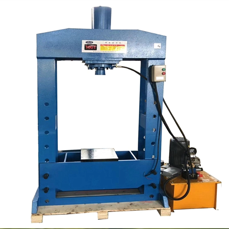 Vehicle Equipment 50t Hydraulic Shop Press with Car Bottle Jack