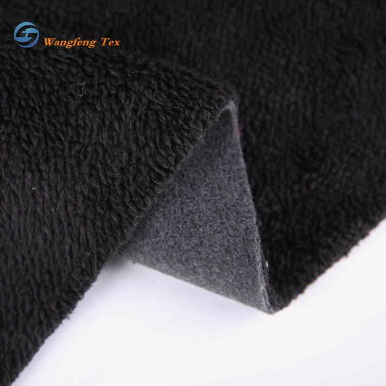 High quality/High cost performance  Suede Bonded Faux Rabbit Fur Fabric for Garment