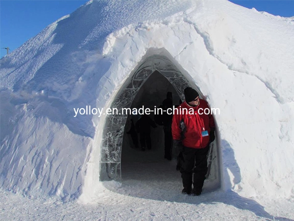 L'IGLU ancien moule tente igloo de glace gonflable avec tunnel de transmission