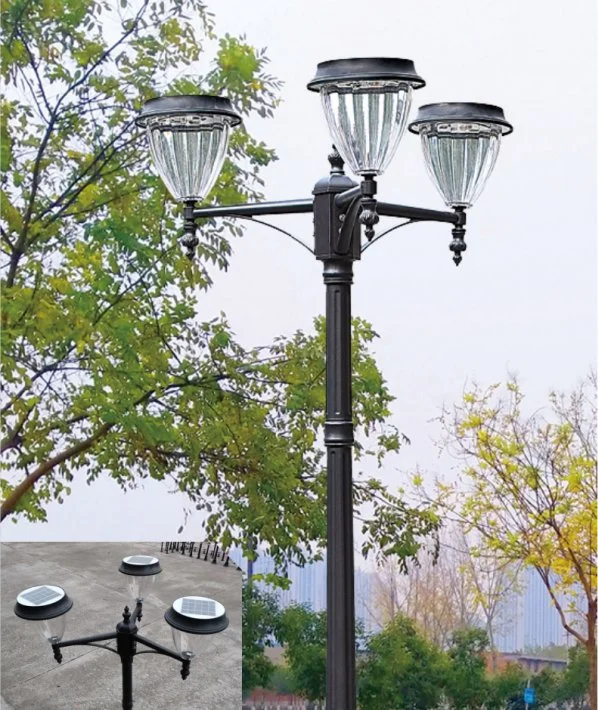 Outdoor Lighting ETL FCC RoHS Garden Light 60W 100W 150W Landscape LED Post Top Light