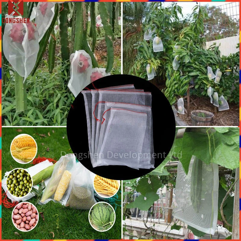 Saco de Netting de HDPE branco Anti Insecto Mosquito Alphid Proteofing Saco de rede de proteção de quinta