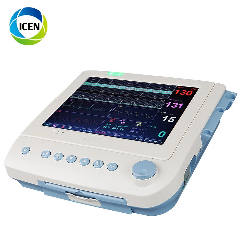 in-C011-1 Hot Sale Portable Color Doppler Ctg Machine Maternal Fetal Heart Rate Monitor