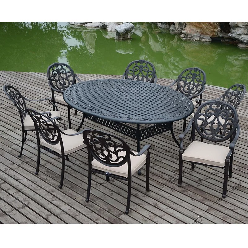 Литая алюминиевая мебель для сада Мебель для сада Мебель для дома Bolla обеденный стул