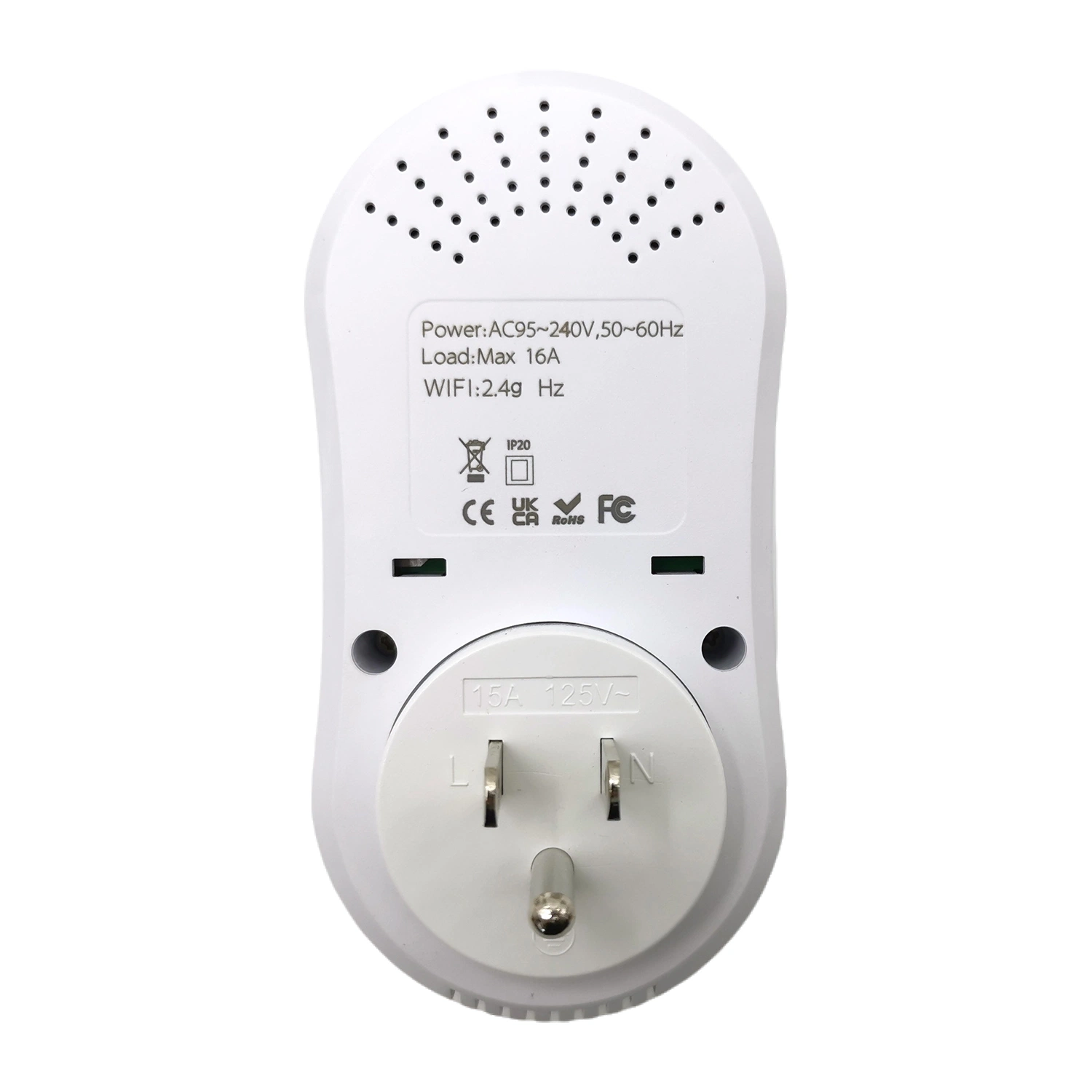 EU UK Us 16A WiFi Digital Thermostat Outlet Plug APP Control Socket Temperature Controller with Touch Button