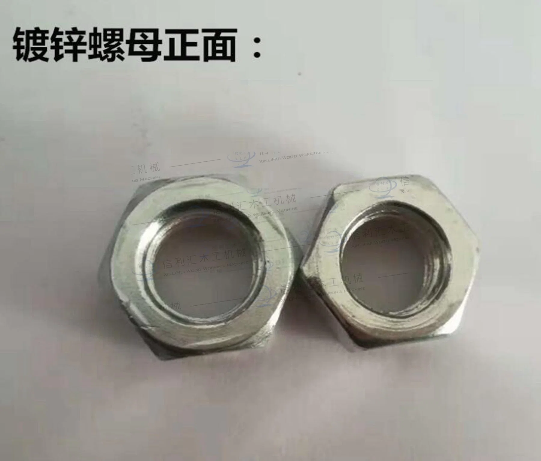 JIS ISO Zinc Hexagon Nuts DIP Press Sanitary Galvanized Thick M5 M6*0.75 Aluminium Hex Nuts 934DIN Hexagon Bolt Nuts Hex Nuts for Steel Building