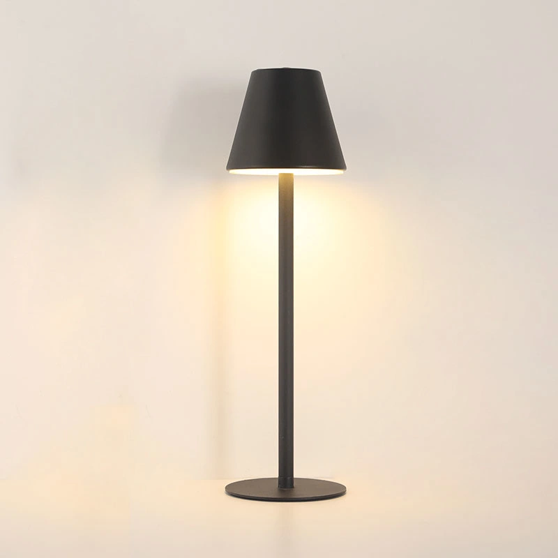 Luz de mesa recargable LED tipo C con atenuación táctil lámpara de mesa Noche Iluminación de luces