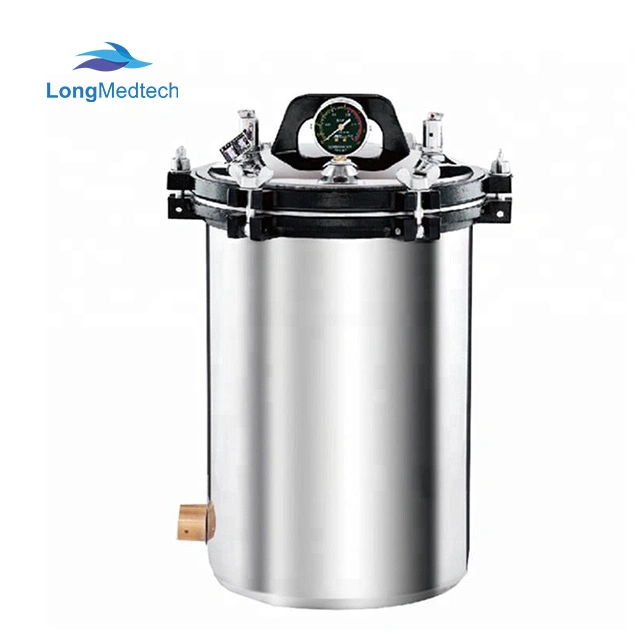 El esterilizador a vapor presión portátil Autoclave 18L con las especificaciones