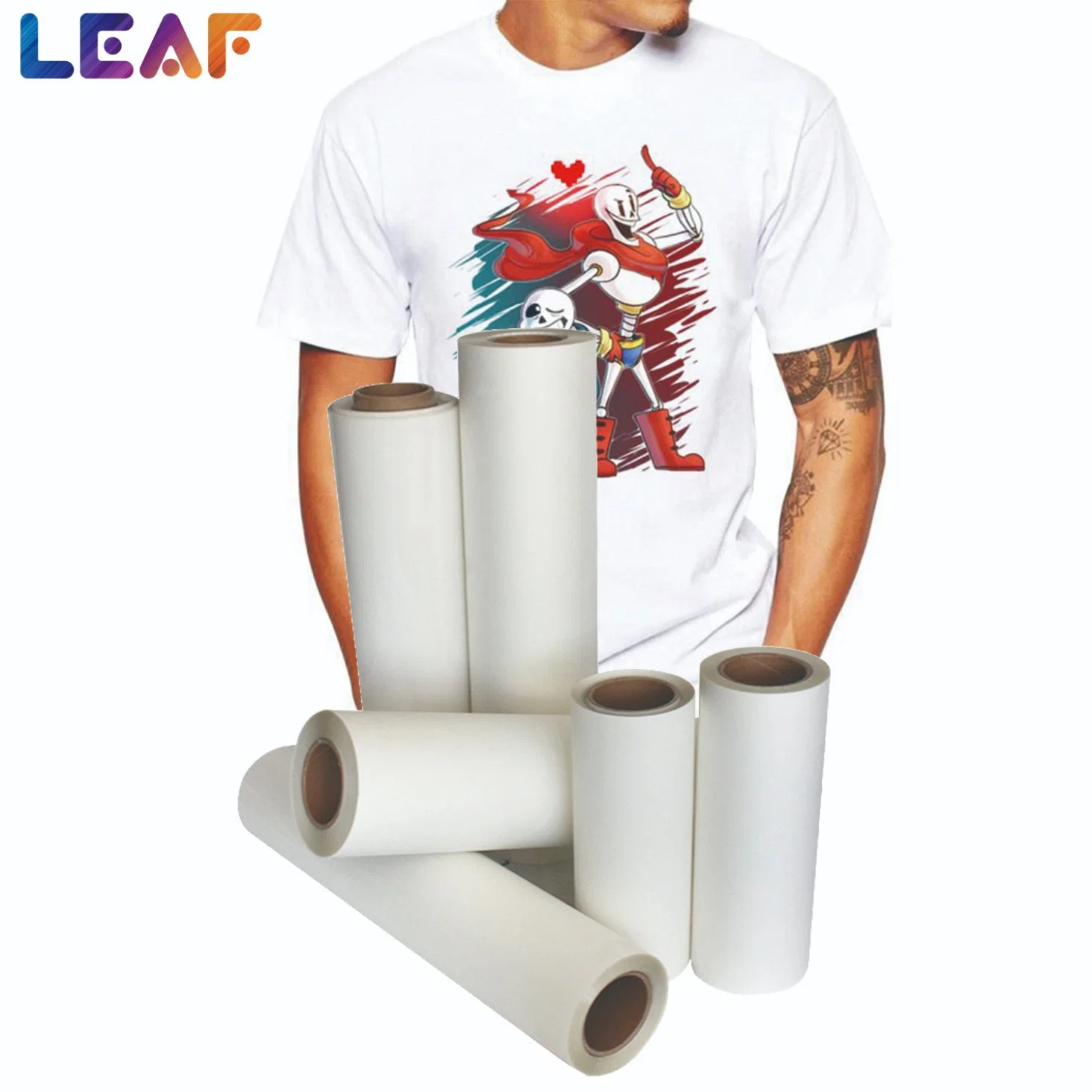 leaf Factory high quality water slide glass ceramic decal A4 sublimation heat transfer paper