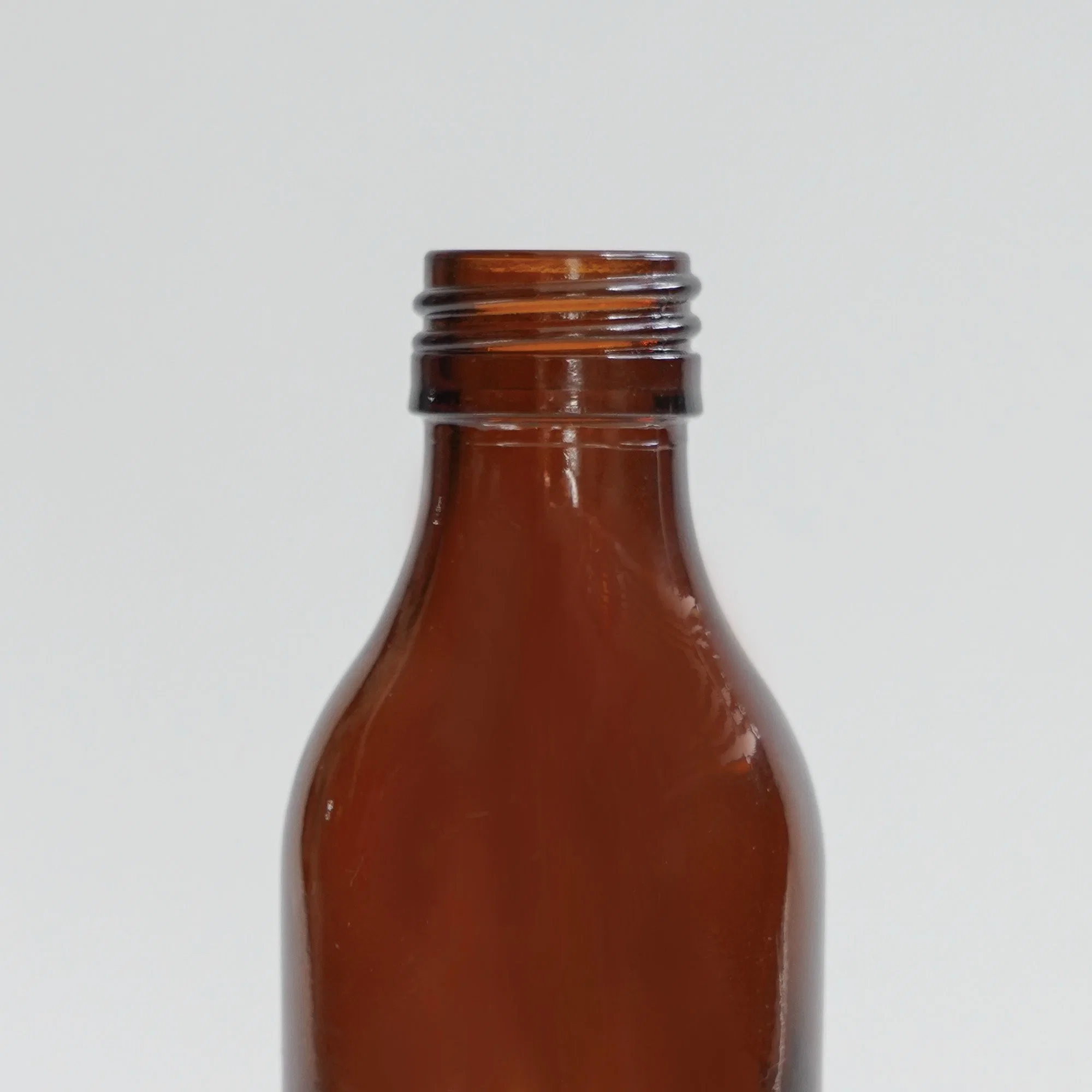 Existing Molds Can Be Quickly Produced 160ml Amber Medicine Glass Bottle