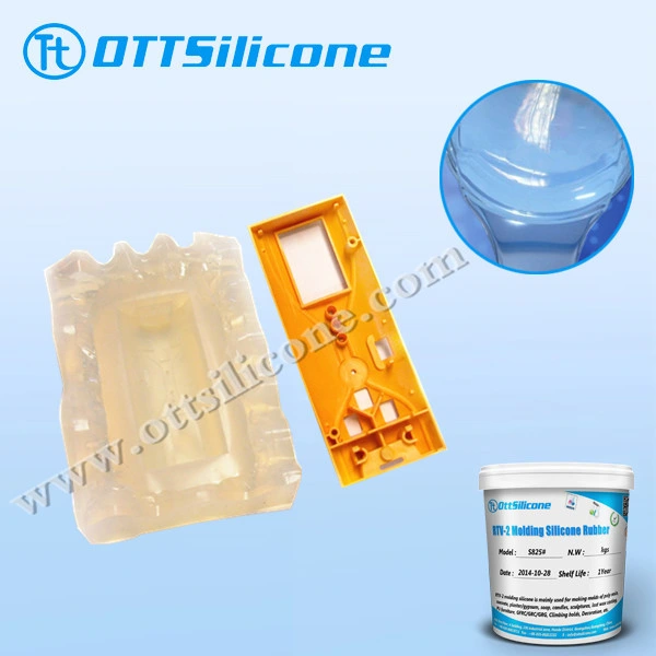 40 Shore a Transparent Molding Liquid Platinum Cured Silicone for Rapid Prototyping