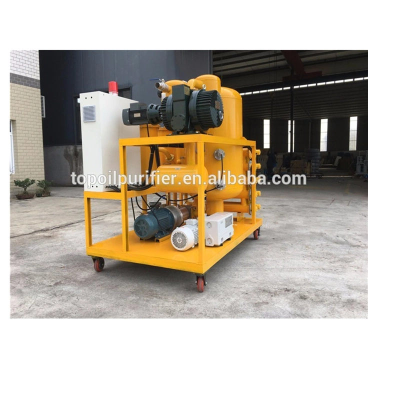 Transmission Power Station Double Stage Vacuum Transformer Oil Purifier System