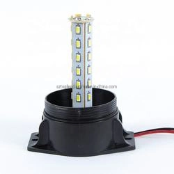 Blue Forklift LED Strobe Lamp DC 12-110V Xenon Strobe / LED Mini Warning Beacon Light Flash Warning Lamp 131mm High