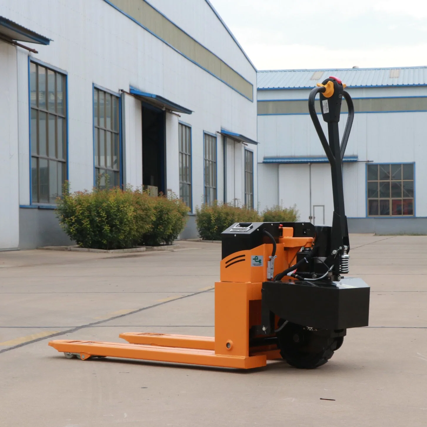 1500kg Full Electric Pallet Truck with Battery Easy Operation