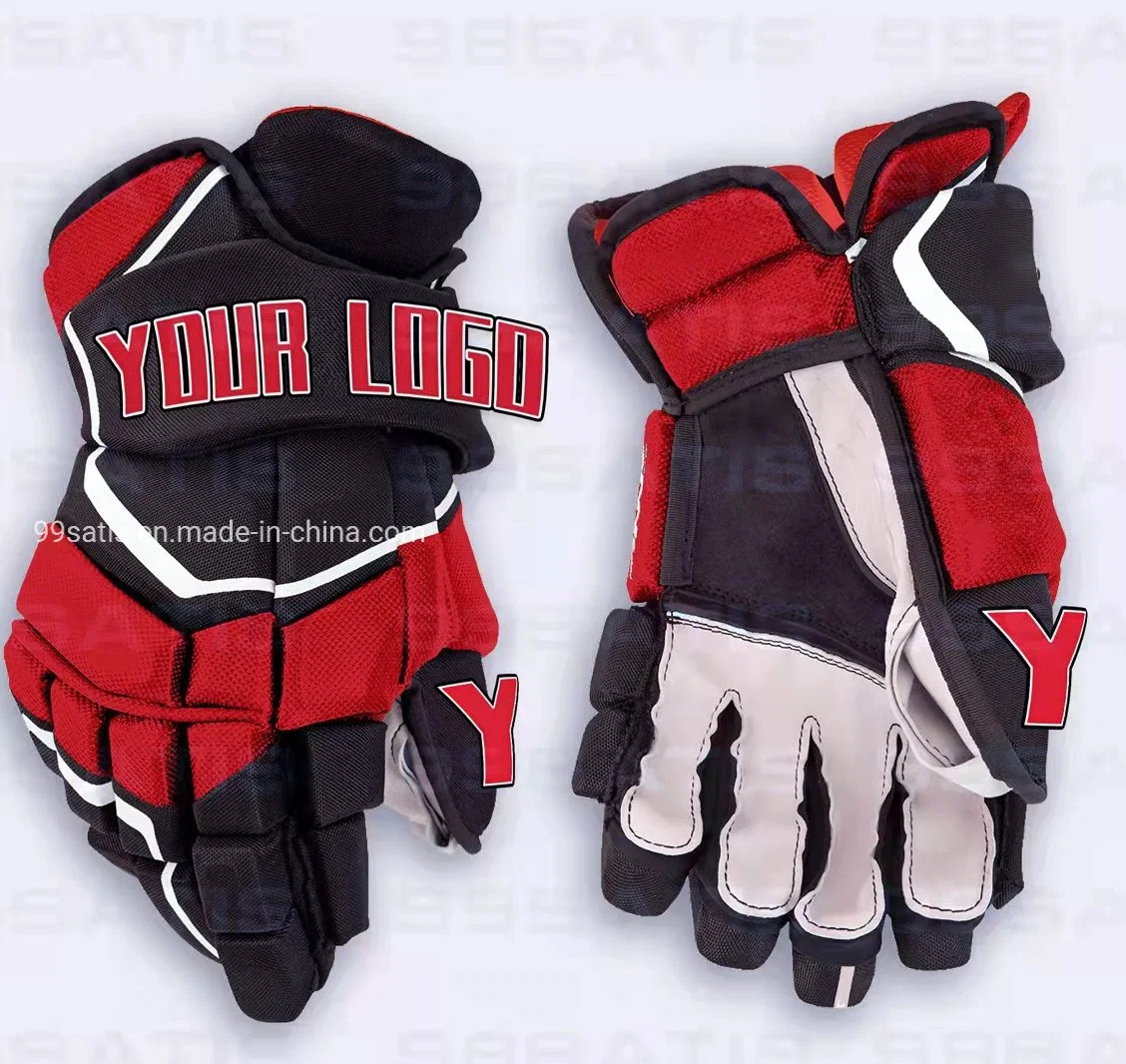 Custom Guantes de Hockey sobre Hielo tamaños Junior Senior/9" 10" 11" 12" 13" 14"