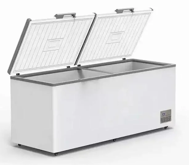 470L de alta qualidade preço de fábrica por grosso barato Tórax Horizontal freezer para uso doméstico - Branco