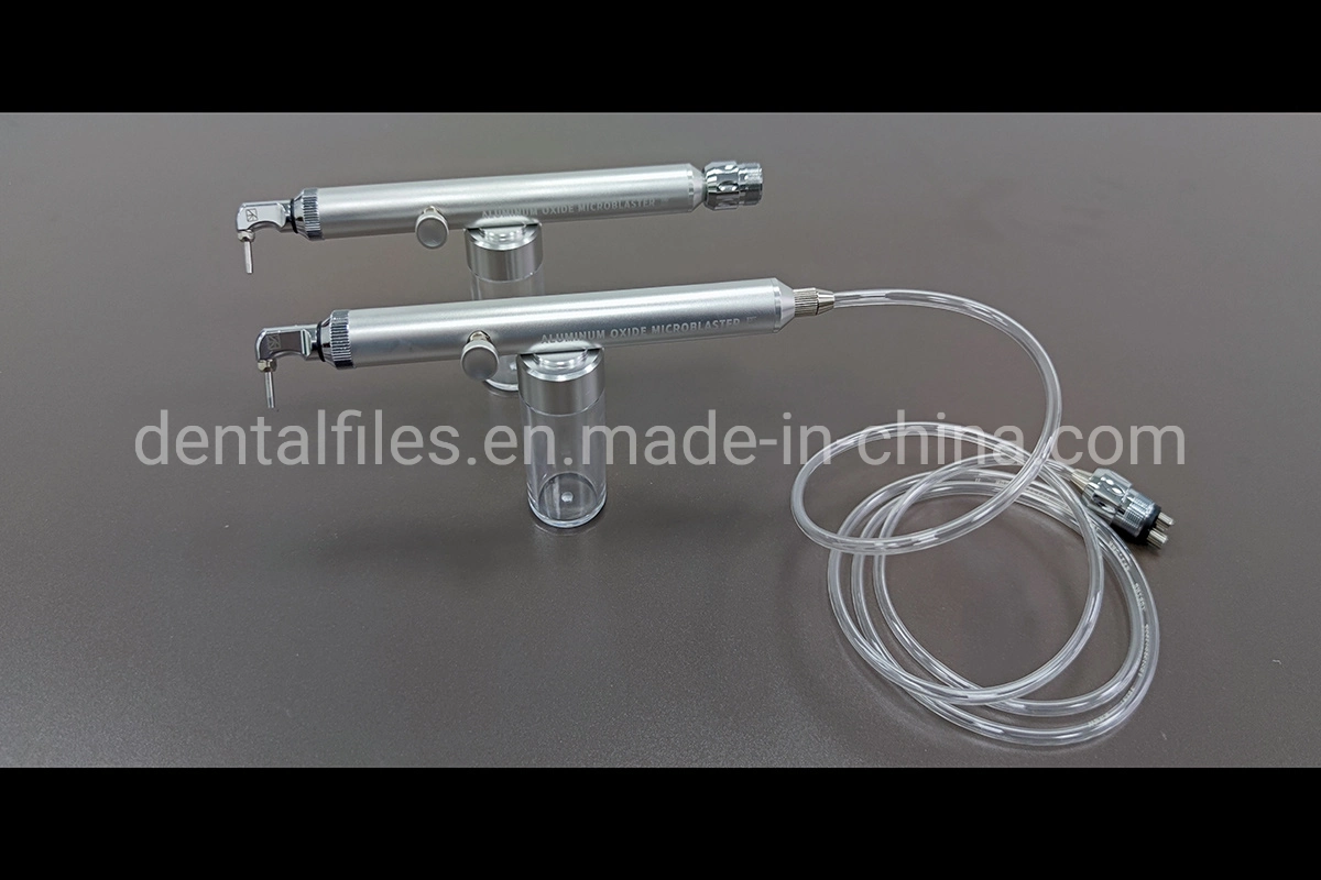 L'oxyde de l'abrasion de l'air en aluminium dentaire lissoir /Pistolet d'alumine Dentaire Dental sablage avec tube d'équipement