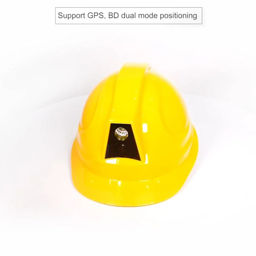 Outdoor Mine Construction Blasting Remote Supervision Wireless 4G WiFi Safety Helmet Camera